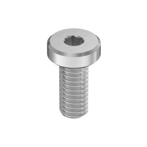 A2 Low-Profile Socket Head Screw M2.5 x 0.45 mm Thread Size, 6mm Long图3